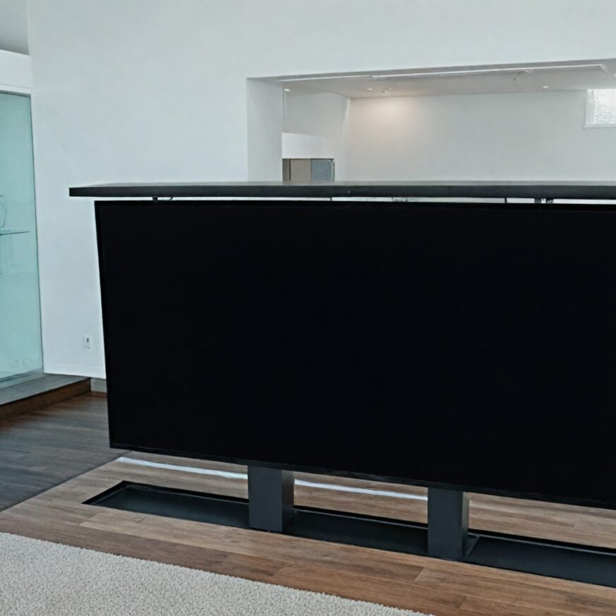 TL 100XL Under Floor Pop Up TV Lift for upto 100 inch displays