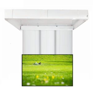 FL100DM Flip Down Ceiling TV Lift with Drop Down for 32-55 inch displays