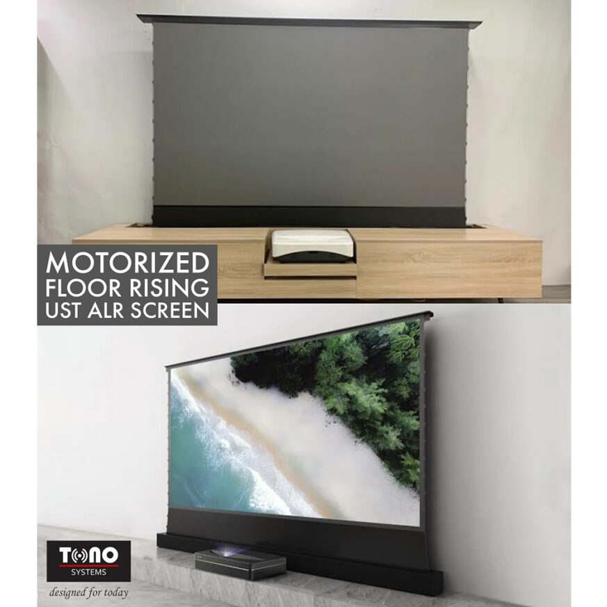 Floor Rising ALR Projector Screen