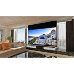 UST ALR Inceiling Tab Tensioned Motorized Projector Screen