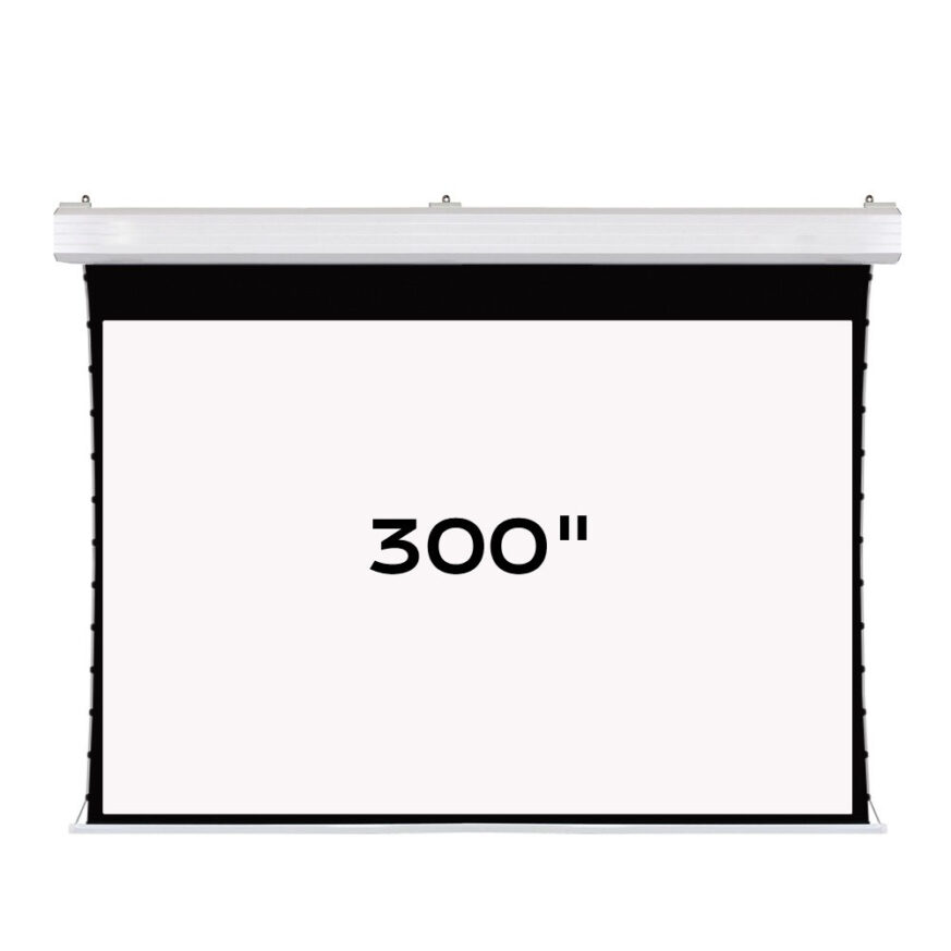 Large sized projector screen