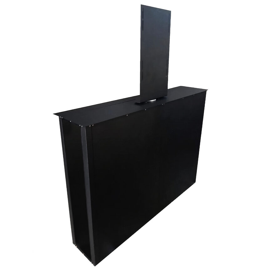 TL 77s  Pop Up and swivel TV Lift with electric lid for 65 to 77 inch displays