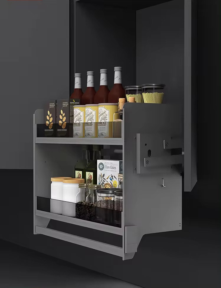 TF 3 motorized Kitchen pull-down storage lift mechanism