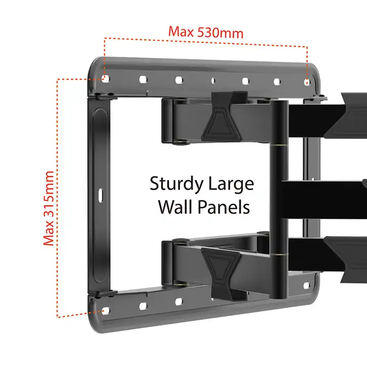 LPC 04 Full Motion TV Wall Mount for 55" to 100" Displays