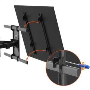 LPC 04 Full Motion TV Wall Mount for 55 to 100 Displays (4)