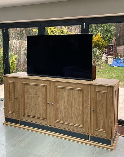 TL 75H Pop Up TV Lift with Hinge Lid